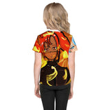 Water and Fire! Kids crew neck t-shirt
