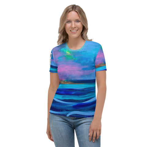 "Twilight At Bayshore" Women's T-shirt