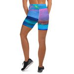 "Twilight At Bayshore" Yoga Shorts