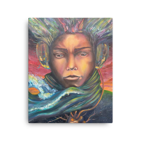 Quantum Mystic Canvas