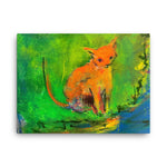 Kitten from "The Resurrection" Mural Canvas Print