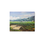 Cigar Fields Metal prints by Delia Canela