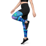 "Twilight At Bayshore" Sports Leggings