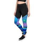 "Twilight At Bayshore" Sports Leggings