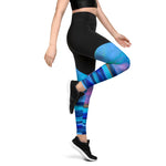 "Twilight At Bayshore" Sports Leggings
