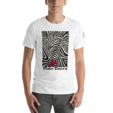 Zebra Love by Blake Emory Short-Sleeve Unisex T-Shirt