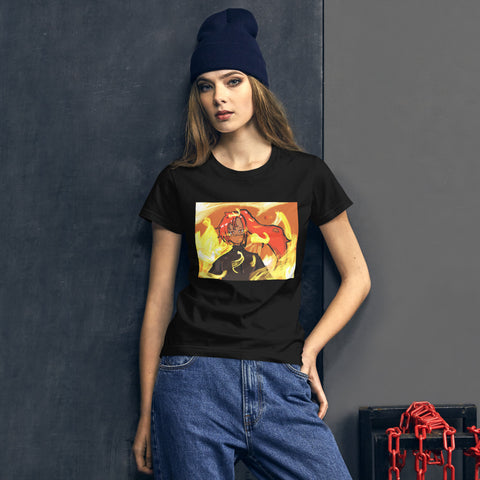 "Fire" Women's short sleeve t-shirt